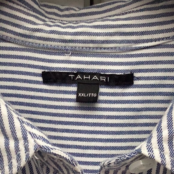 Tahari New Long Sleeved Shirt - Picture 2 of 3
